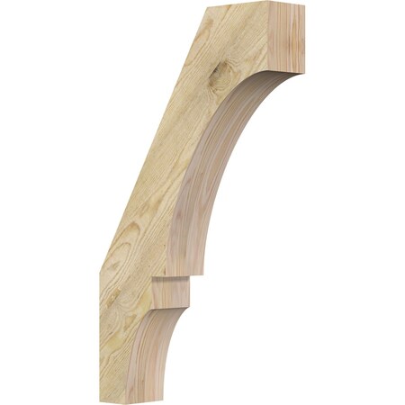 Ekena Millwork 4"W x 16"D x 28"H Balboa Rough Sawn Knee Brace, Douglas Fir BRC04X16X28BOA00RDF